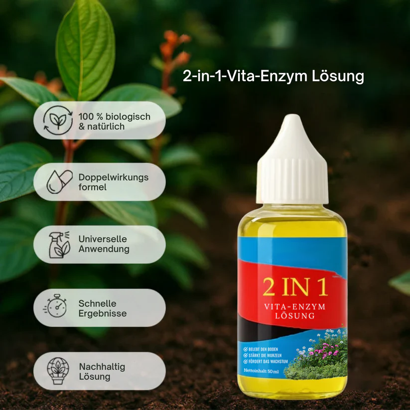 2-in-1-Vita-Enzym 🌱 Repariert und nährt Pflanzen