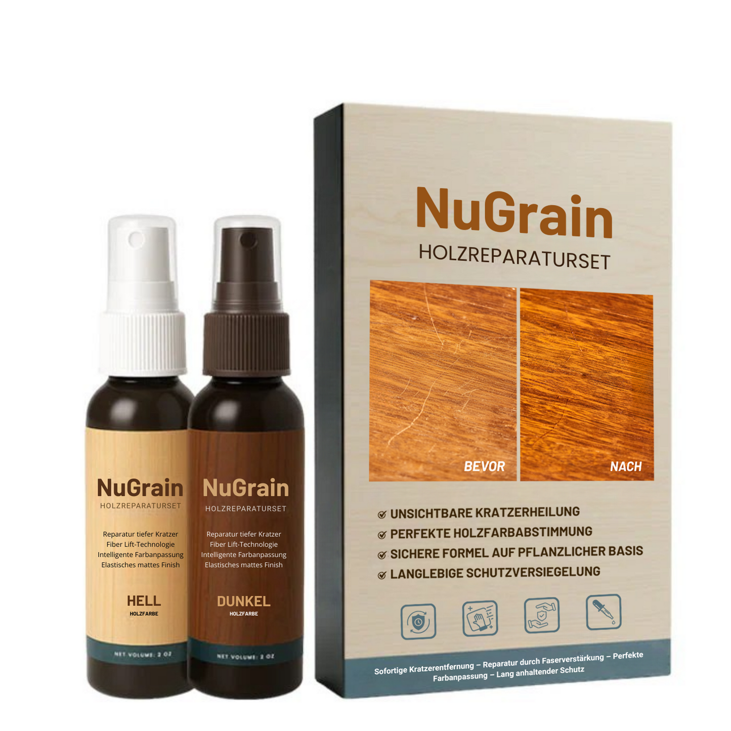 NuGrain Holzreparaturset PRO