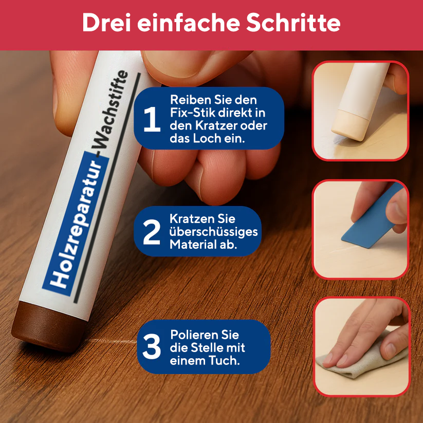 Holzreparatur-Wachstifte