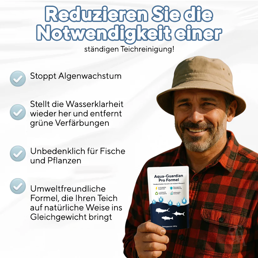 Aqua-Guardian Pro Formel 🌊 Verabschieden Sie sich von trübem Wasser!